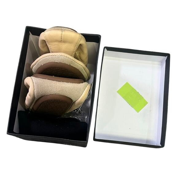 Yosi Samra Samara Foldable Ballet Flat in Nude Leather, Size 6‎ Commute Workwear - Picture 2 of 11